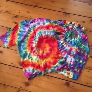 Tie-dye shirt pack 🌞🌈
